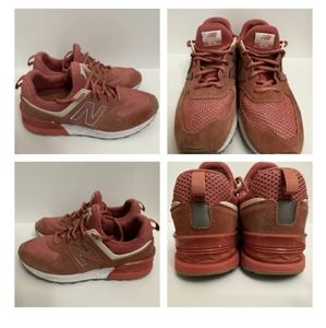 New Balance 574 Sport Men’s Running Shoes Dusted Peach/White/Gray